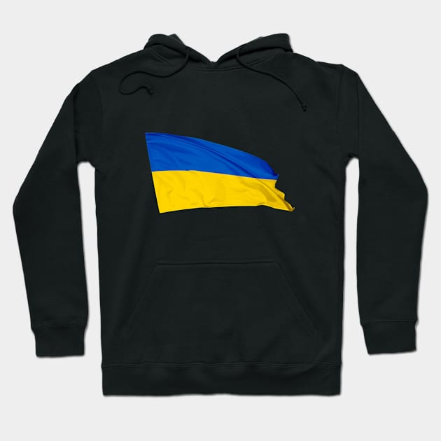 Waving flag of Ukraine Hoodie by yulia-rb